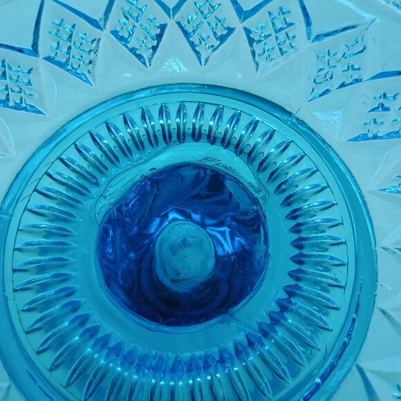 Blue Cake Dish 13" - Picture 5 of 13